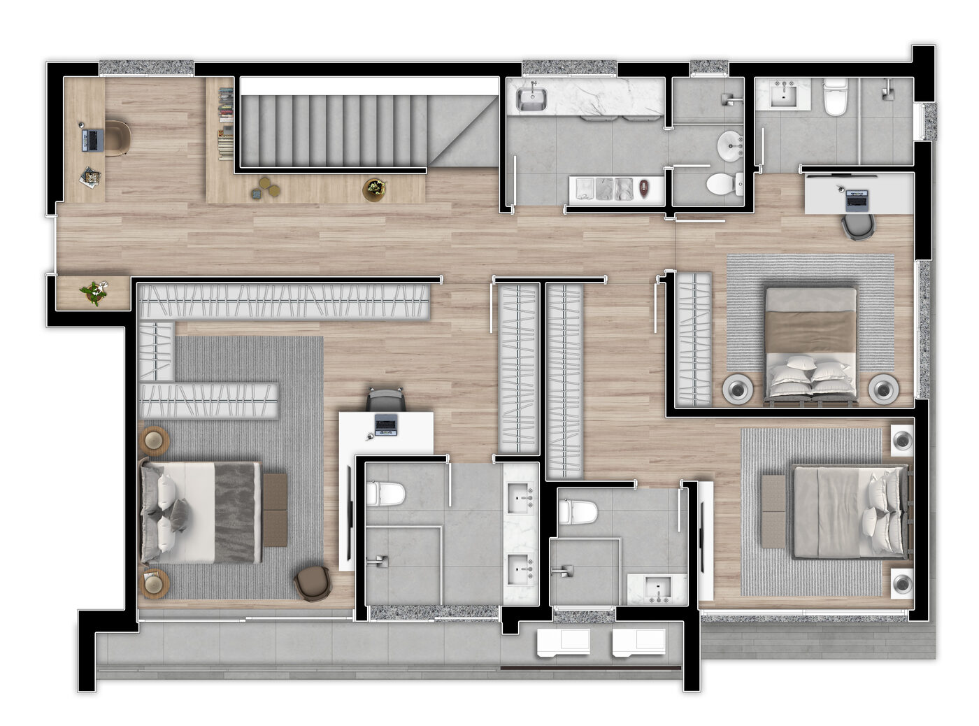 Planta Cobertura Duplex