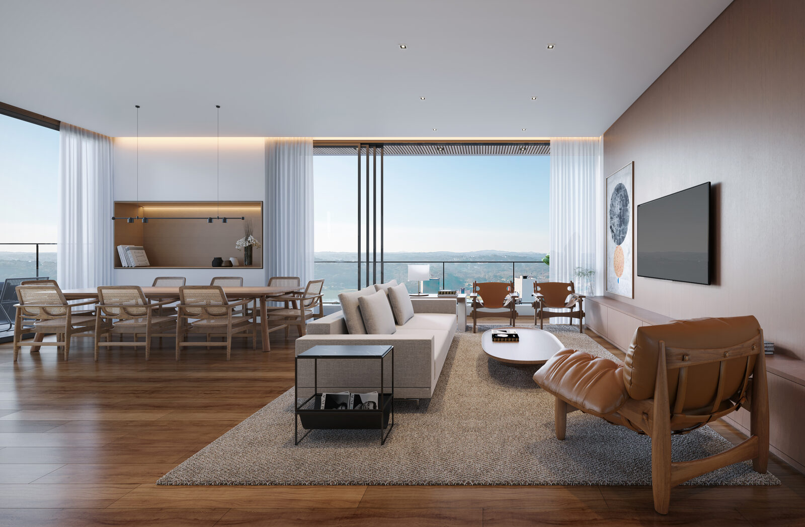 Cobertura duplex · Living