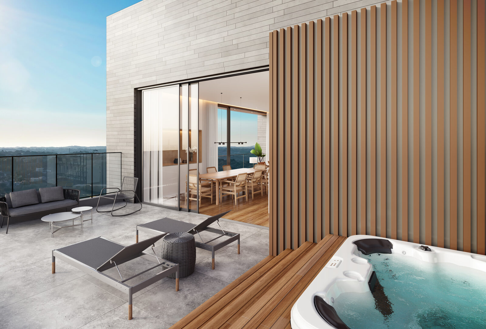 Cobertura duplex · Varanda